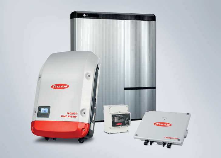 The Fronius Symo Hybrid is an all-in-one product. - © Fronius
