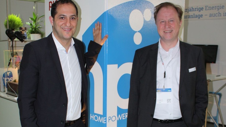 Zeyad Abu-Ella (left) and Henrik Colell are the men behind the Picea story.