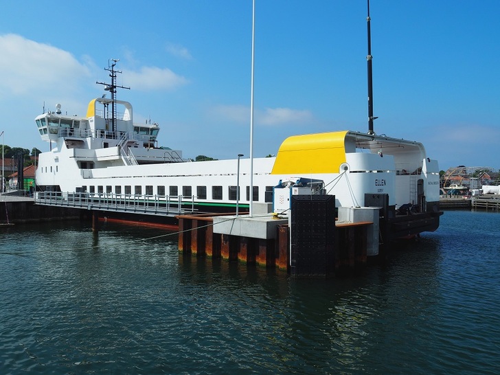 Ellen E-ferry has no emergency back-up generator on board. - © Danfoss
