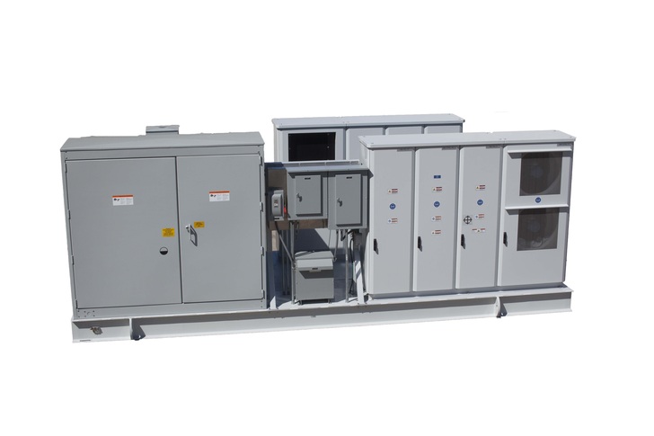 This 1 MW solar inverter container systems will be delivered to UAE.