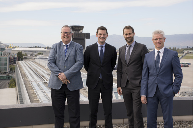 Genève Aéroport is expanding its solar power production with SIG. Already now the airport produces around 1 GWh solar power yearly with rooftop installations.