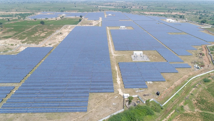 The solar park Telangana II in the southern Indian state of Telangana, among the ones covered by the study.