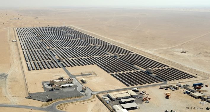 The Arab market for PV is growing fast. In Dubai will be installed about 5 GW at one spot. - © First Solar
