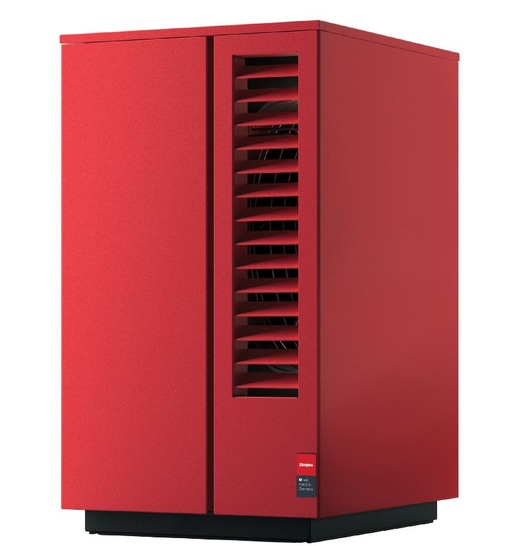 The heat pump system M can be set up and commissioned in a day.