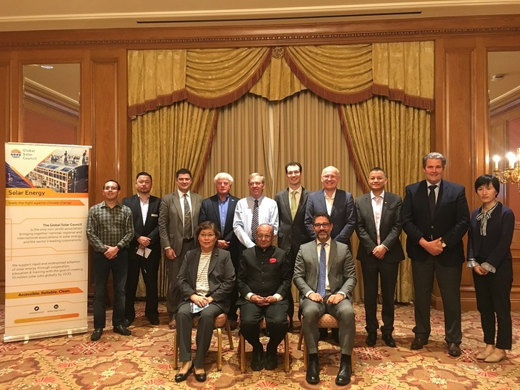 The Global Solar Council held its annual general meeting last week at SPI in Salt Lake City. - © Global Solar Council
