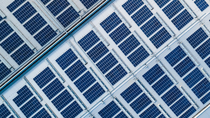 Commercial and industrial applications rather than residential uses dominate distributed PV growth.