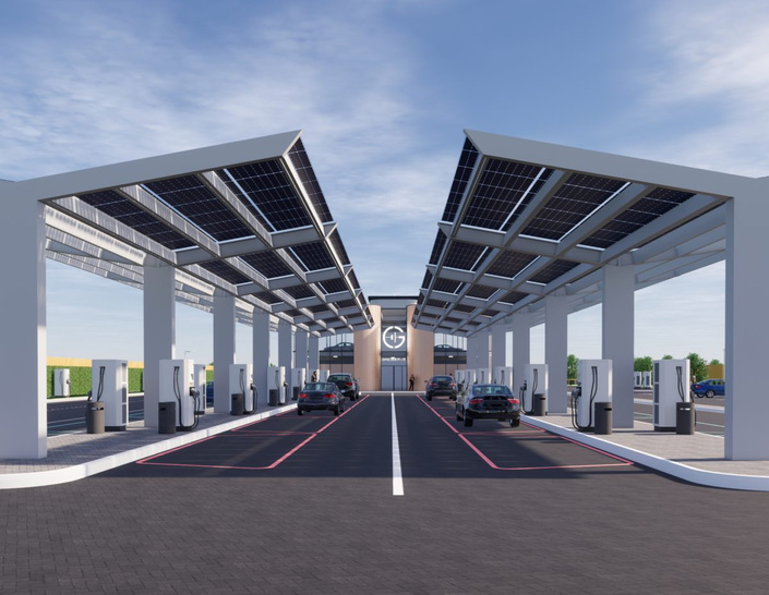 The Electric Forecourts are only one element in the cooperation, albeit a major one. - © Gridserve
