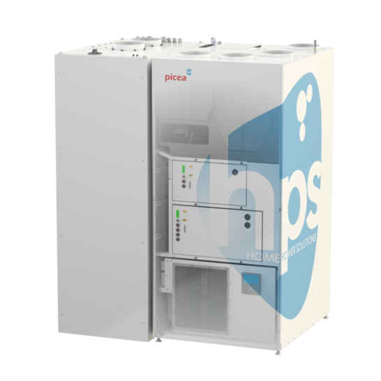 Picea: All components are integrated in a closed system.