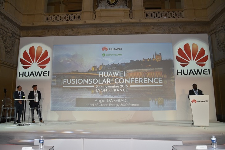 Around 120 customers and investors joined the France FusionSolar conference of Huawei in Lyon, France. - © Huawei
