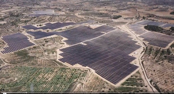 PV Aljorra, one of 11 X-Elio Projects, Spain, 30 MW. - © X-Elio
