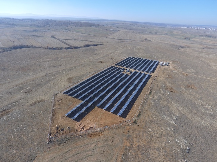 The ground-mounted 1.1 MW PV installation in Eskişehir will produce 1.7 million kWh of solar power per year for grid feed-in.