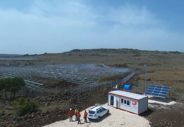 6,4 MW construction site in Gaziantep.
