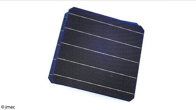 Imec has realized highly efficient n-PERT (Passivated Emitter and Rear Totally diffused) solar cells using an industry-compatible screen-printing process. 