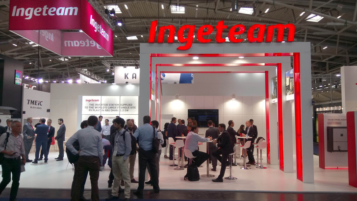 Ingeteam’s stand at the Intersolar in Munich - © Ingeteam
