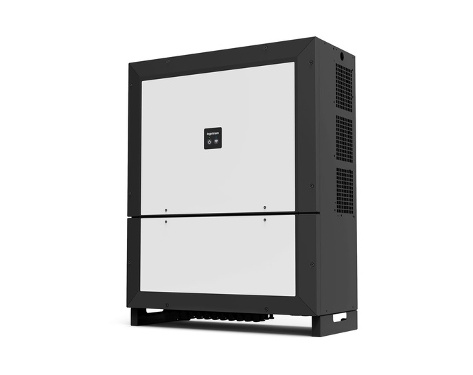 The new string inverter doesn`t require a neutral wire or string combiner boxes.