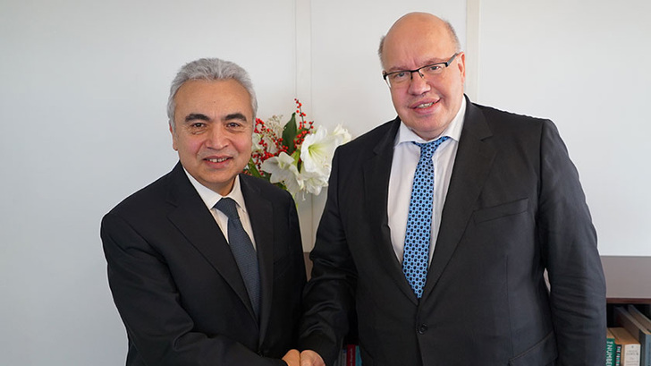 Minister Altmaier and Executive Director Birol are jointly hosting today’s conference. - © IEA

