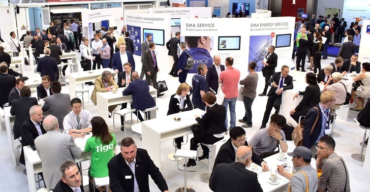 Intersolar Europe 2017 on growth course: around 1,200 exhibitors are expected. pv Europe and photovoltaik will offer special PV Guided Tours again.