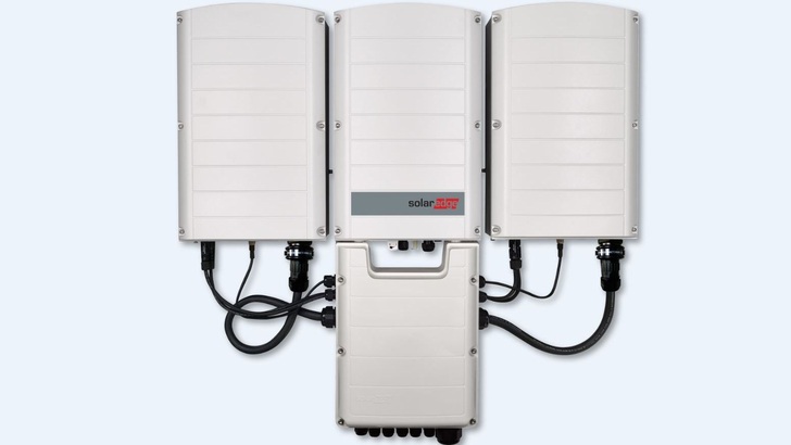 The units are mounted separately. 