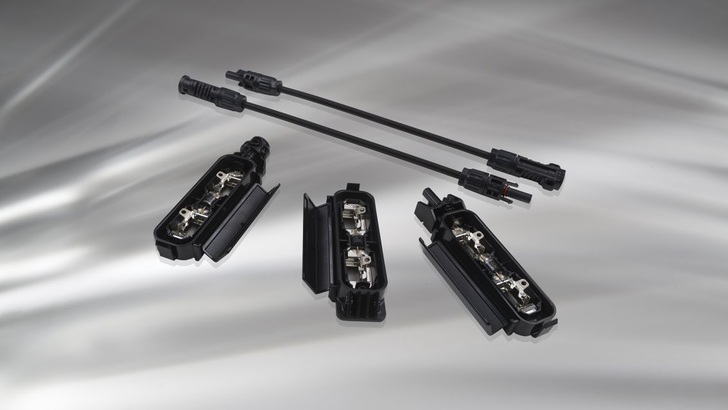 The first junction box that can be mounted on the edge of solar modules.