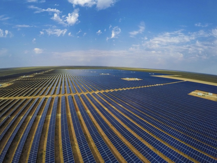 Juwi already realized solar park Prieska with 86 MW in 2016 in South Africa. - © Juwi
