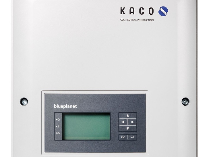 The blueplanet 8.6 TL3 and 10.0 TL3 are suitable for residential and commercial-scale PV arrays. - © Kaco new energy
