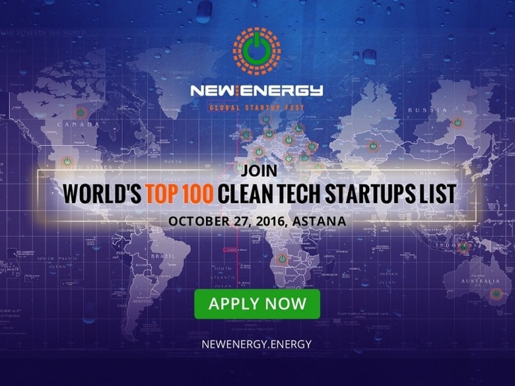 NEWENERGY aims to bring to together green and solar start-up companies with international investors and experts. The event is held October 27 in Astana, Kazakhstan.