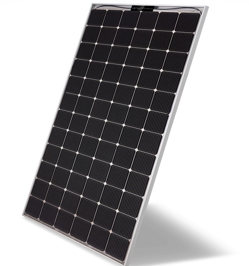 The solar module LG NeON 2 is included.