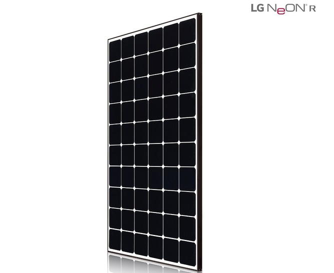 The 60-cell module from LG is particularly suitable for use in limited space. - © LG Electronics
