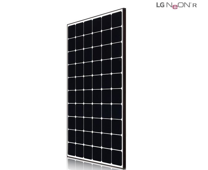The 60-cell module from LG is particularly suitable for use in limited space.