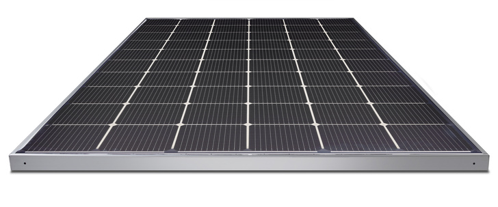 LG Electronics bifacial module uses N-type Pert cells. - © LG Electronics
