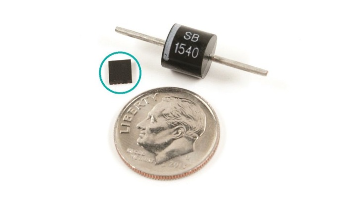 Solar cell optimizer solid state, single-chip device. - © Maxim Integrated

