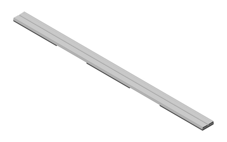 The new Aerofix floor rail is available in lengths of 5.40 and 2.20 metres.