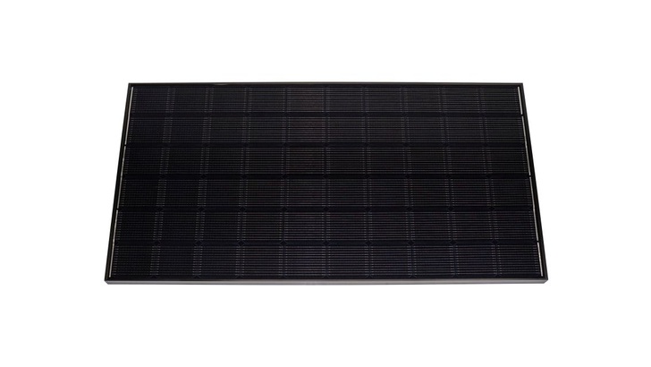 The black module achieves an efficiency of 18.75 per cent.