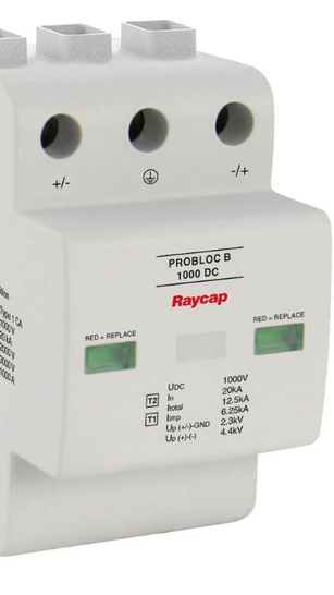 The Probloc B 1000 DC is UL Type 1 CA certified and future-proof.