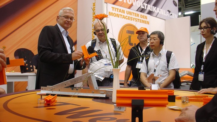 T.Werk presented interesting solutions made of steel.