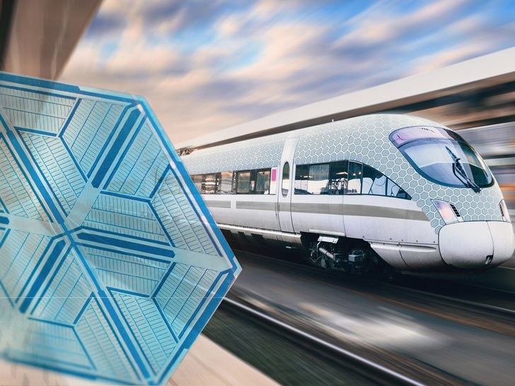 OPV can be integrated directly into construction materials.