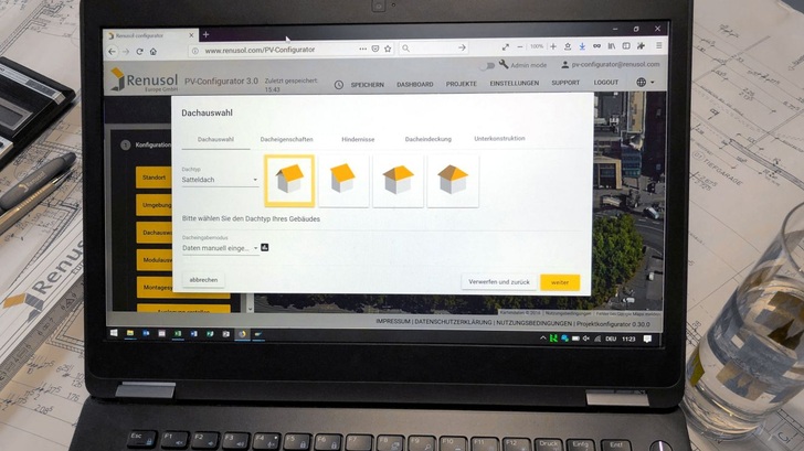 From the first concept all the way to the finished construction plans, including one-click ordering.