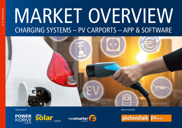 Power2Drive, that takes place 20-22 June in Munich is presenting the first comprehensive market overview for charging systems, PV carports and app & software. pv europe and photovoltaik are media partners for this publication. - © Solar Promotion
