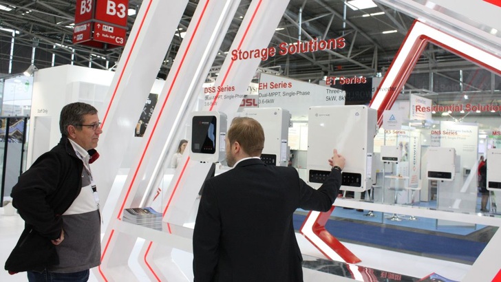 GoodWE presented several new products at Intersolar Europe 2019 in Munich. - © HS
