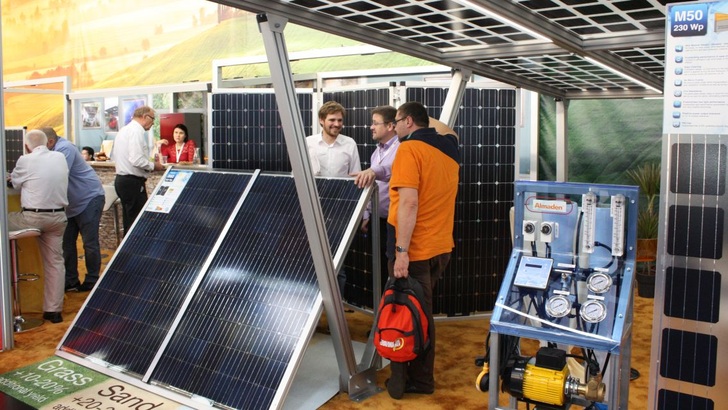 This tour will include a wide variety of modules and technologies to do with DC solar generators.
