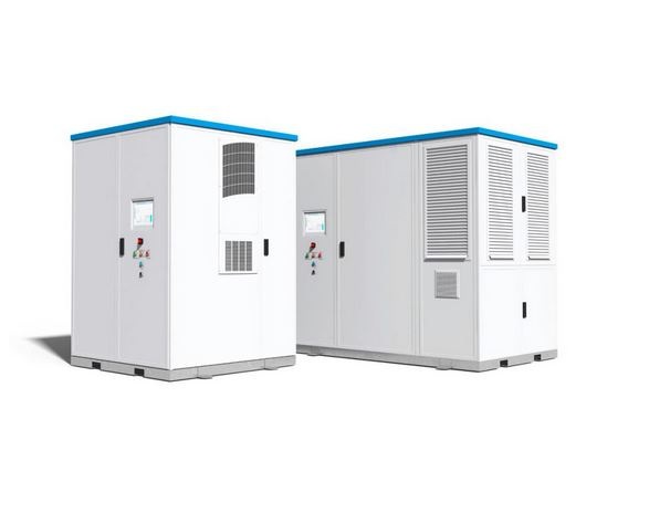 The battery system consists of multiple battery trays, containing lithium-ion cells.