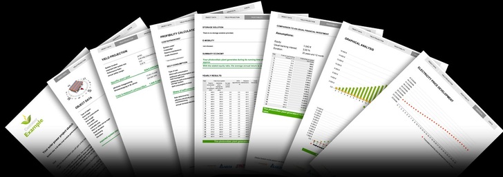 Information is the key to establish contact with solar customers. - © EWS
