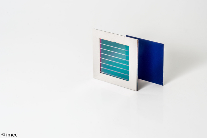 4cm2 perovskite/silicon solar module with a record conversion efficiency of 23.9 percent. 