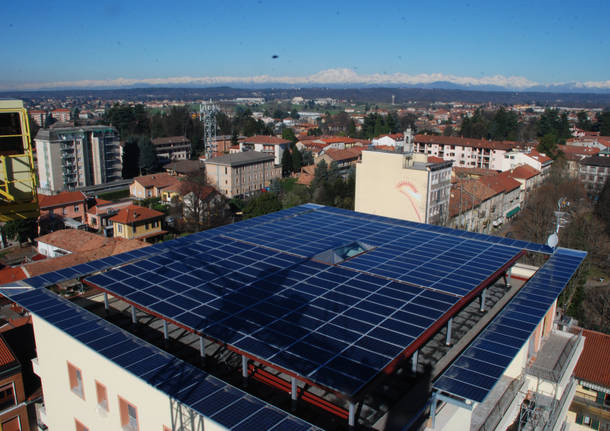 Energy efficient building Domus Energethica in Tradate/Italy with solar self-consumption also for Power2Heat. - © F.ill.Bertani S.p.A.
