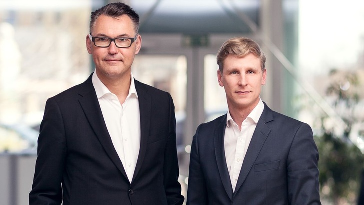 Thomas Pilgram (left) and Maximlian von Grundherr are the CEOs of Senec. - © Senec
