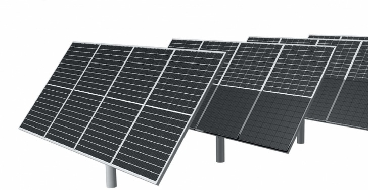 These new NU Series half-cell modules now also come with the 15-year warranty. - © Sharp
