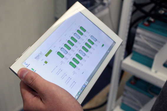 Storage system Li is controlled digitally