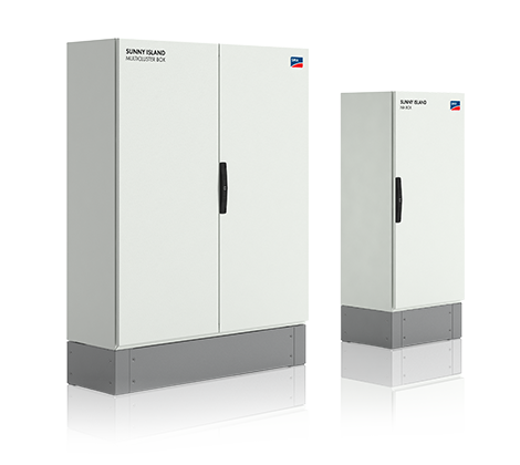 Multicluster Boxes make sureaneasy set-up of stand-alone and hybrid systems.