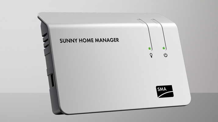 The SMA Sunny Home Manager integrates household appliances from Bosch und Siemens.