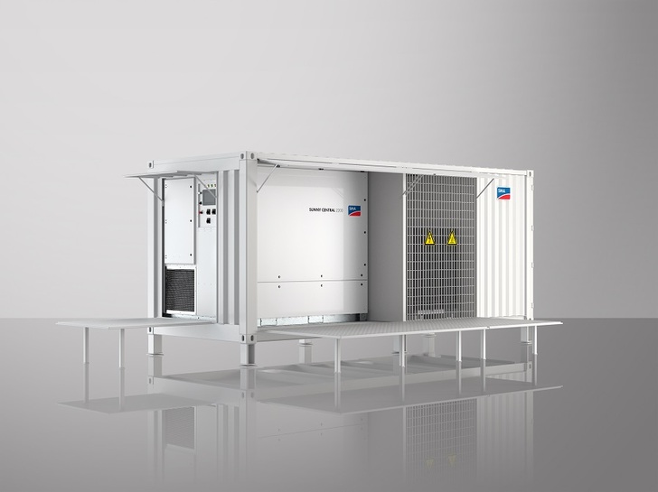 21 SMA Medium Voltage Power Stations 2200 MVPS will be installed at West Africas largest PV power plant.